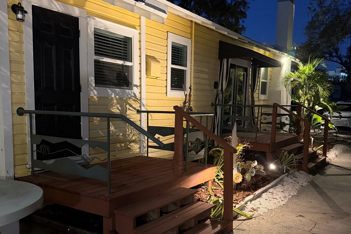 Front Side of House with Main Entrance