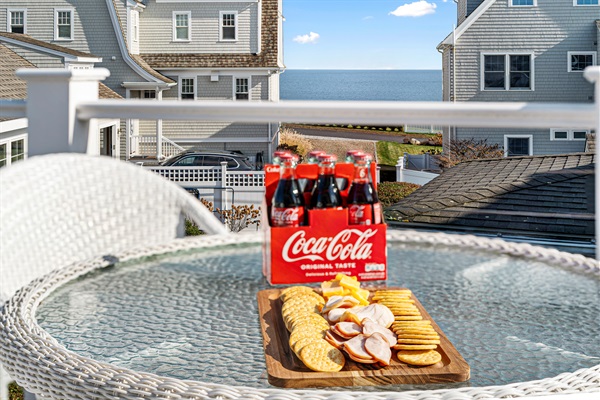 Soak up Scituate’s coastal charm while dining outdoors.