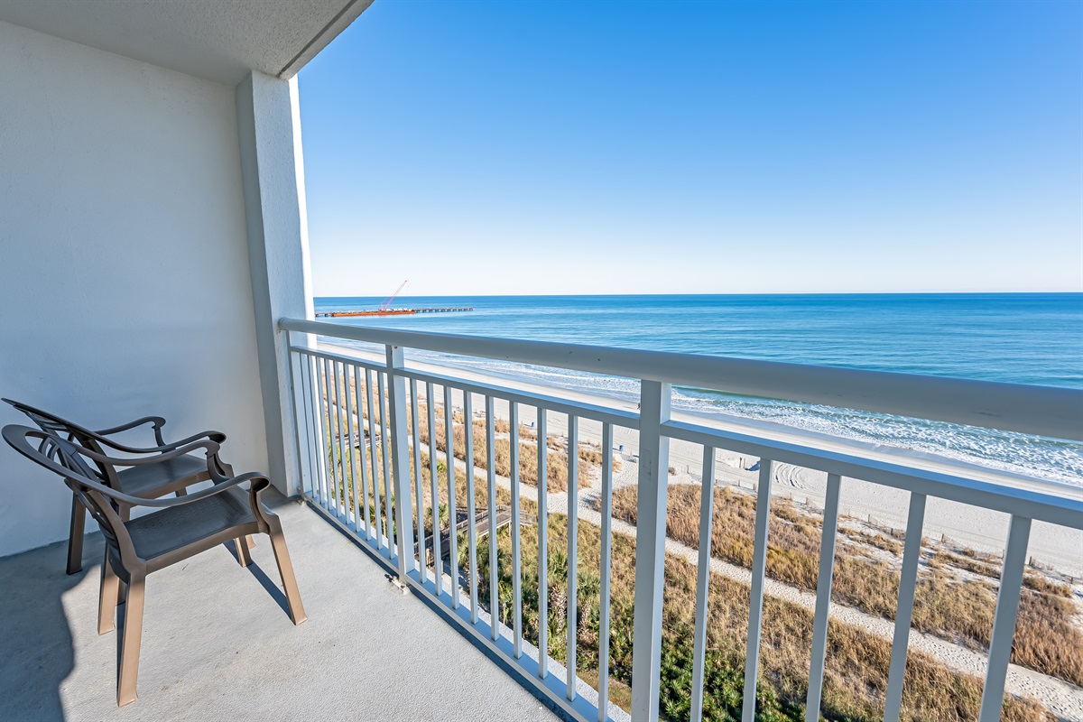 Breathtaking Views from Balcony!