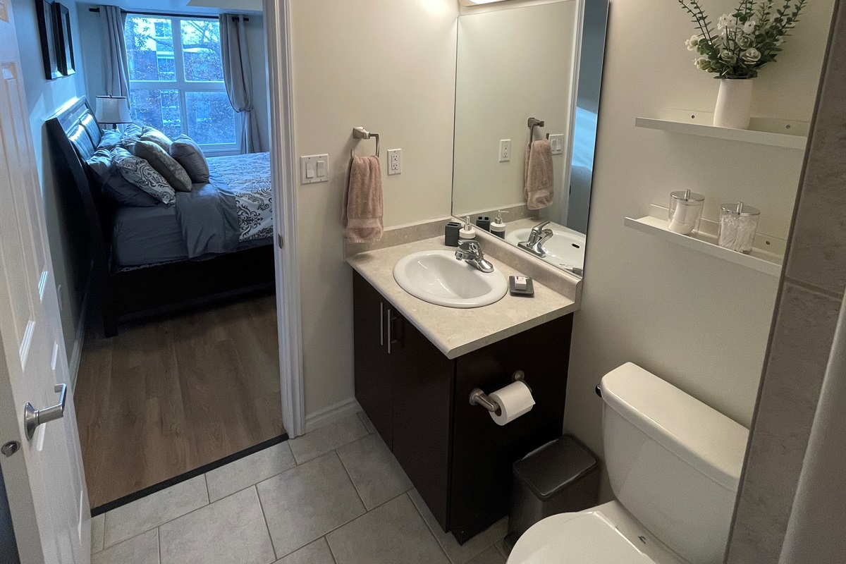 Ensuite bathroom.