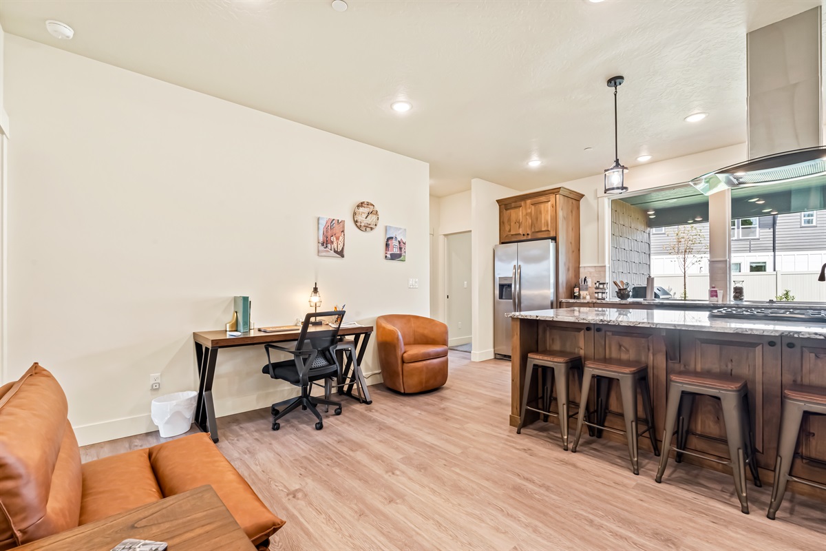 Kitchen and workstation