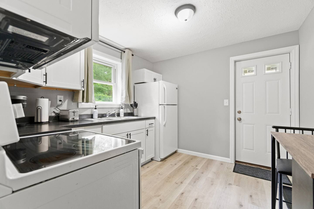 Kitchen view.