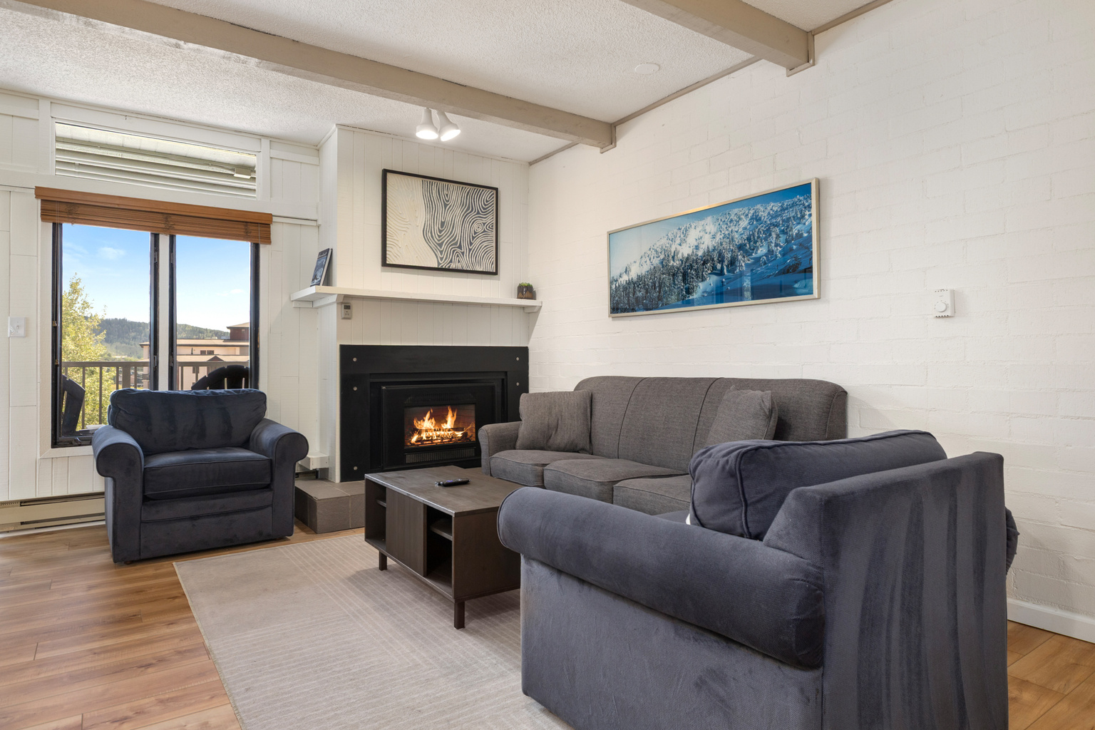 Living Room | Gas Fireplace