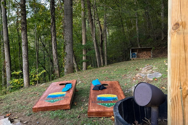 Don't forget you have outdoor speakers to listen to your favorite music.