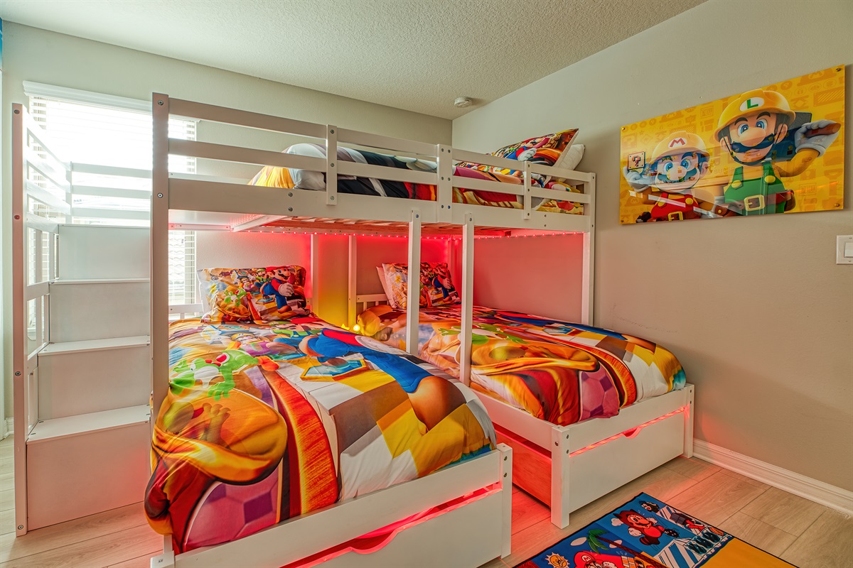 Super Mario Bunk - Full over 2 twins
