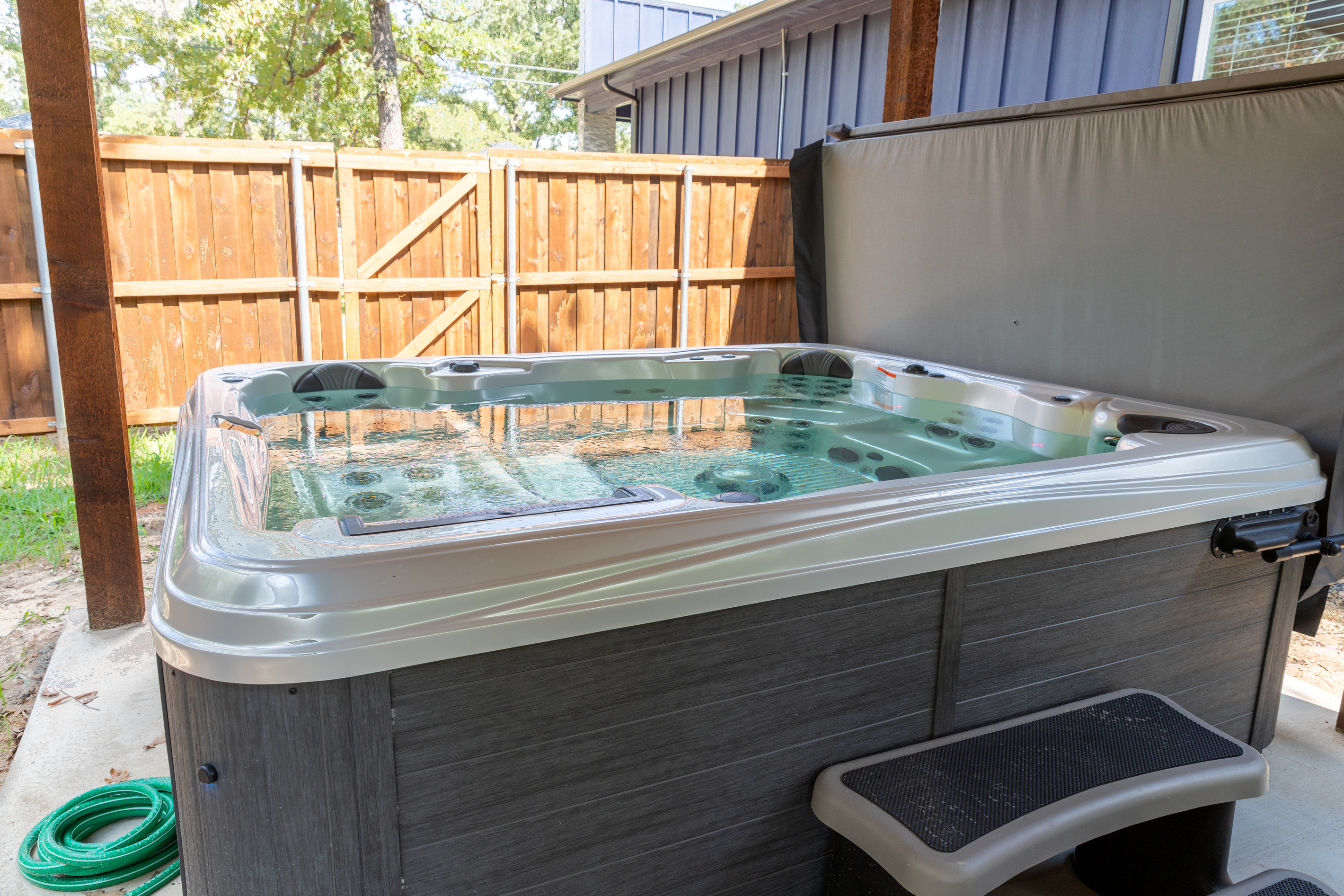 Hot Tub during the day