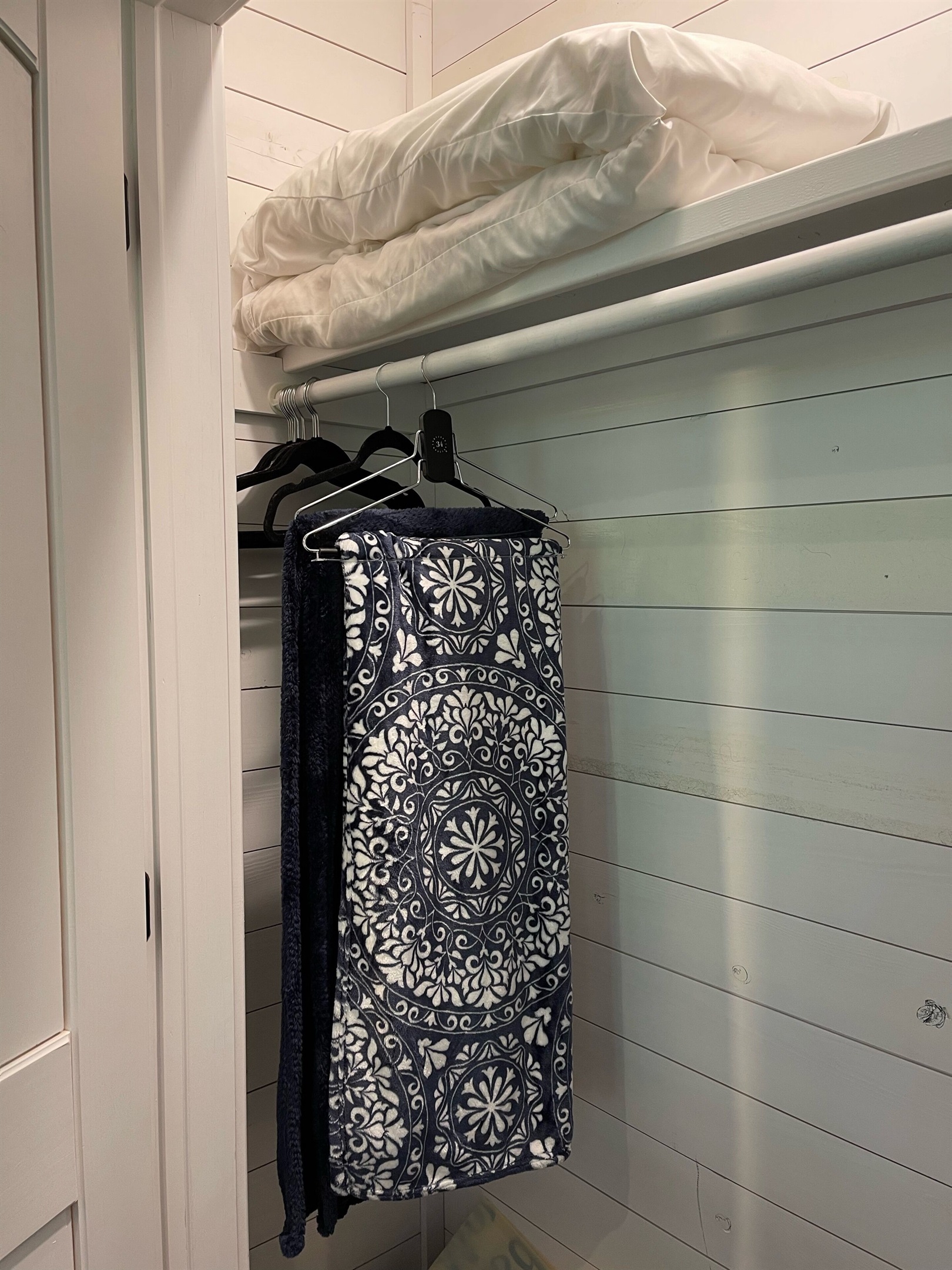 Nestle up with a cozy throw.