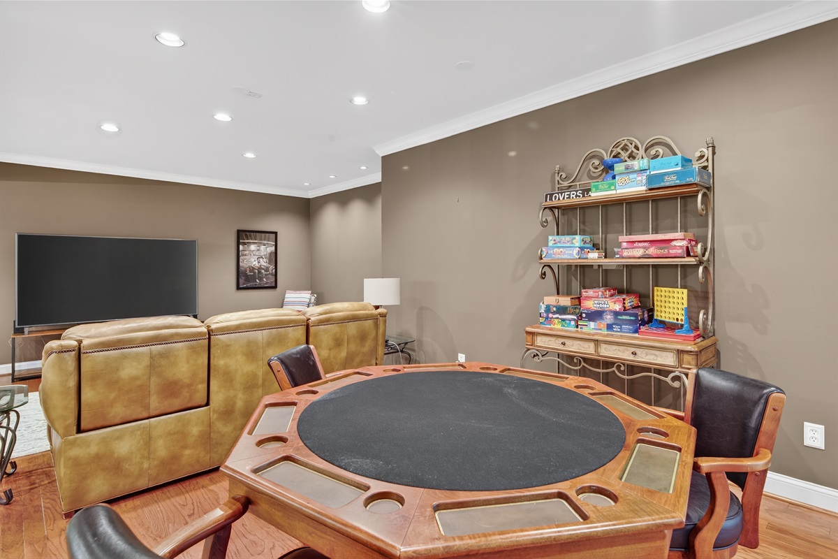 Entertainment hub with games for all ages.