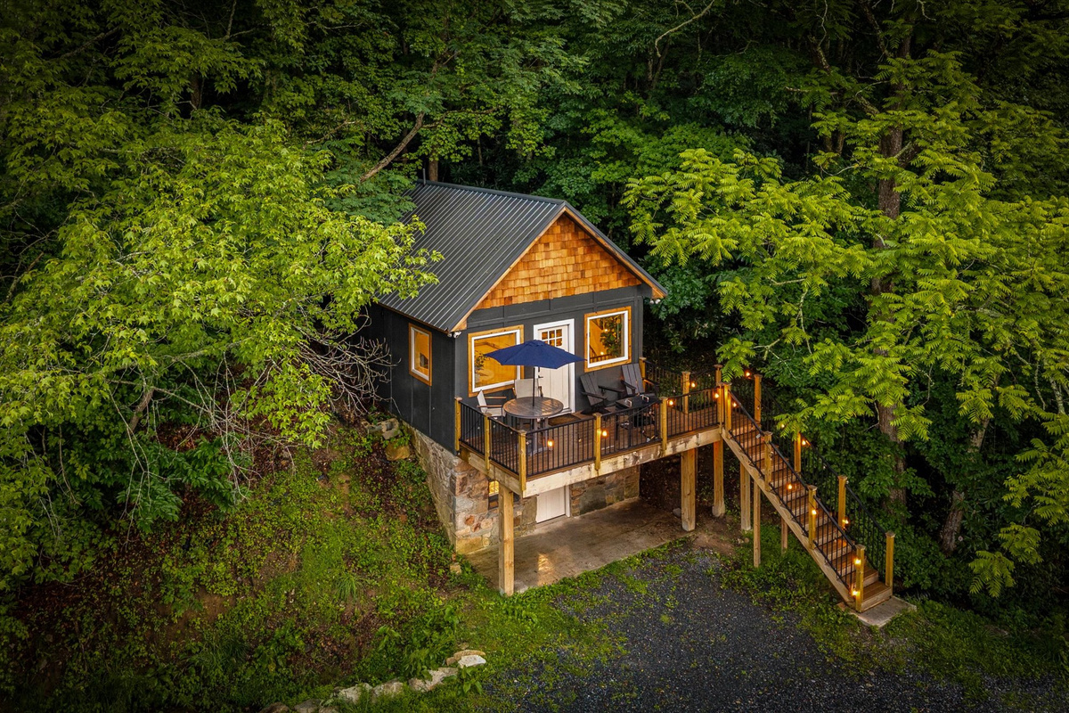 Front of Hillside Haven.