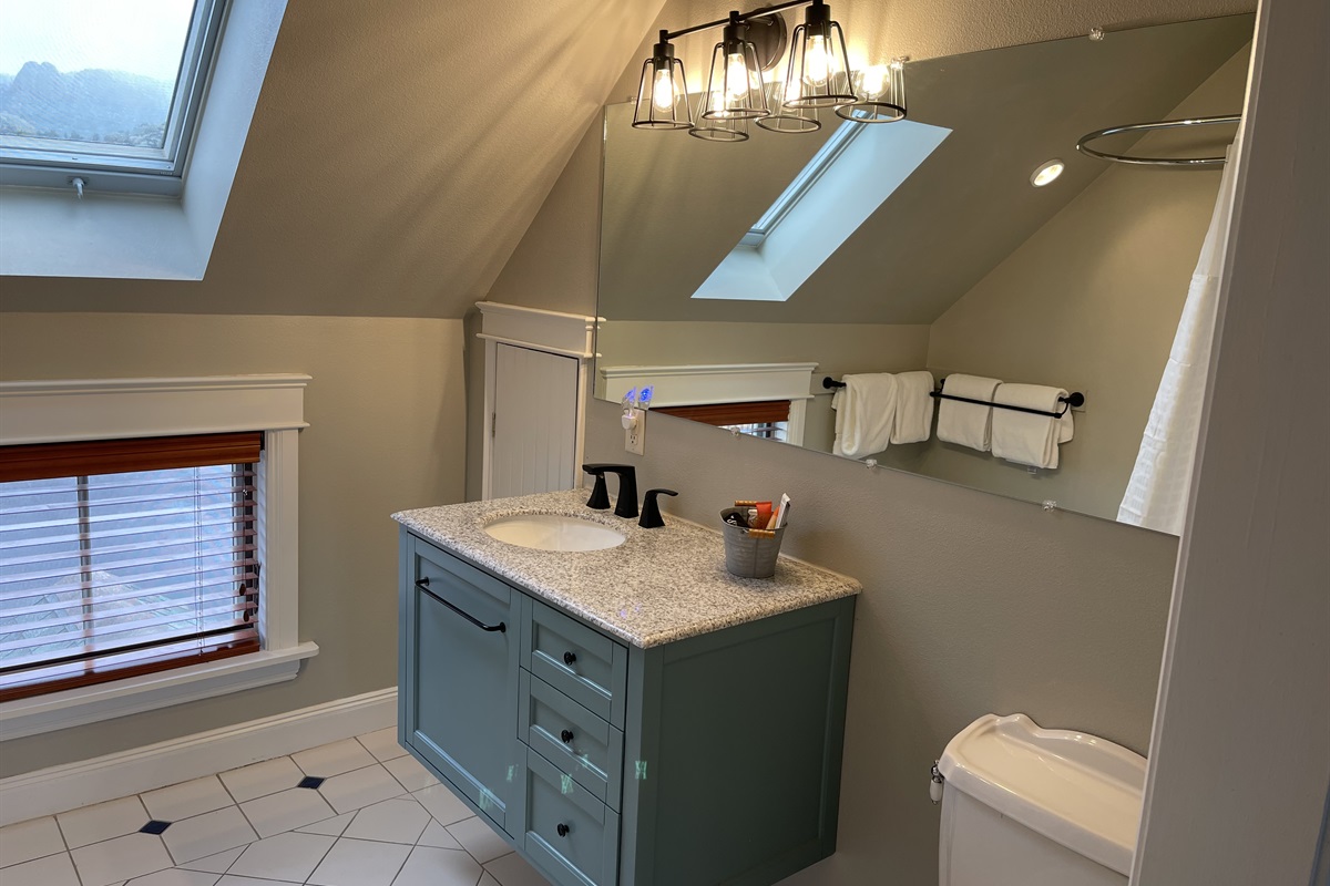 Bathroom on second level