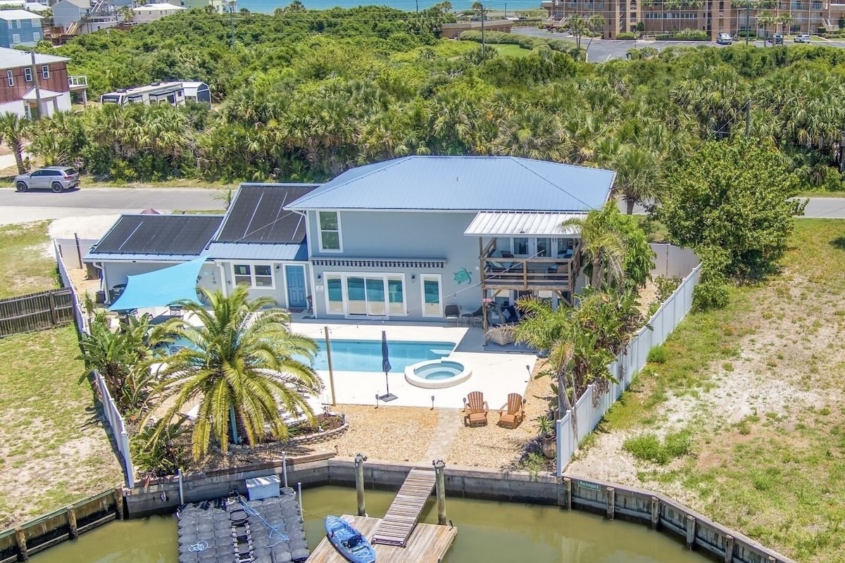 Backyard Oasis and distance to Beach