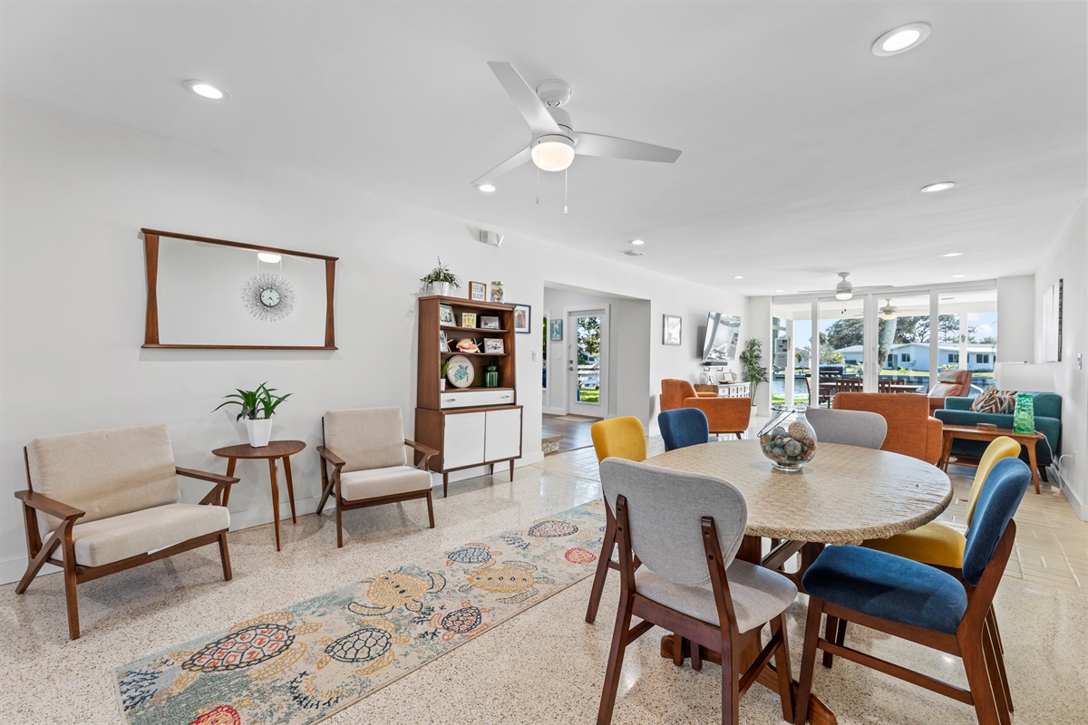 Living Room table is great for playing cards or board games