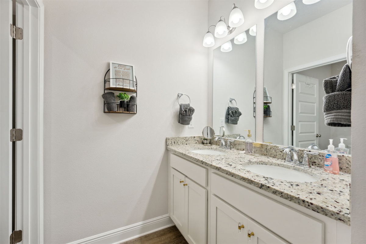 Upper level Full bathroom- Hallway