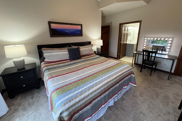 2nd Floor King Suite with Make Up Station