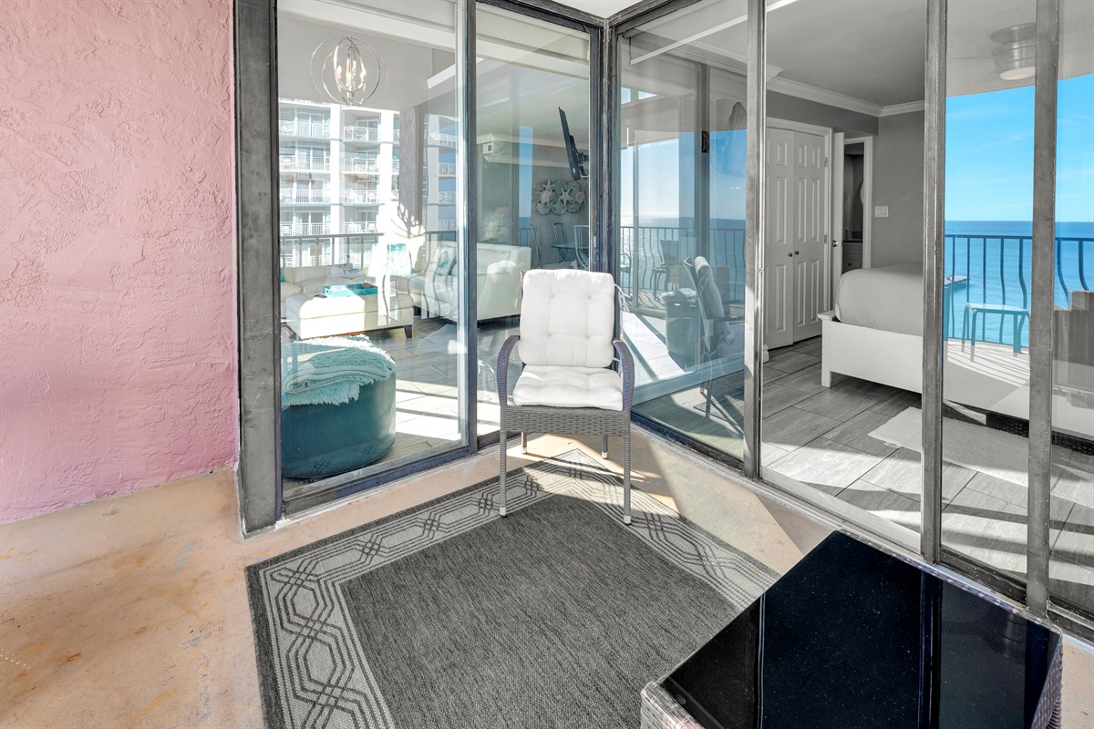 Amazing View from the Balcony!