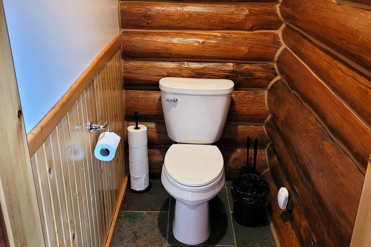 A delightful throne room for you private needs.