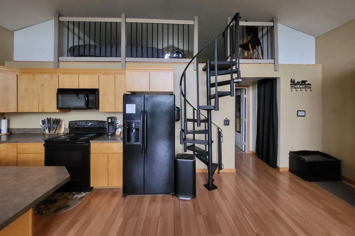 View from main living area