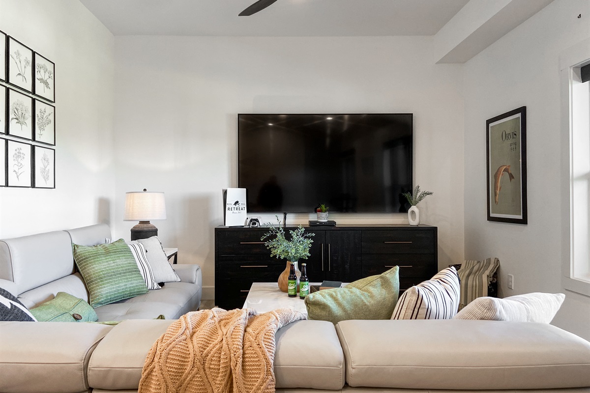 Lower level living space