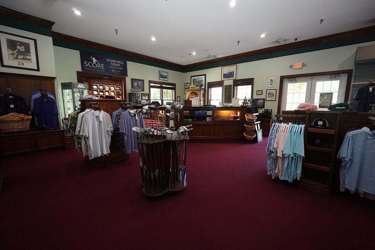 Golf Pro Shop on Property