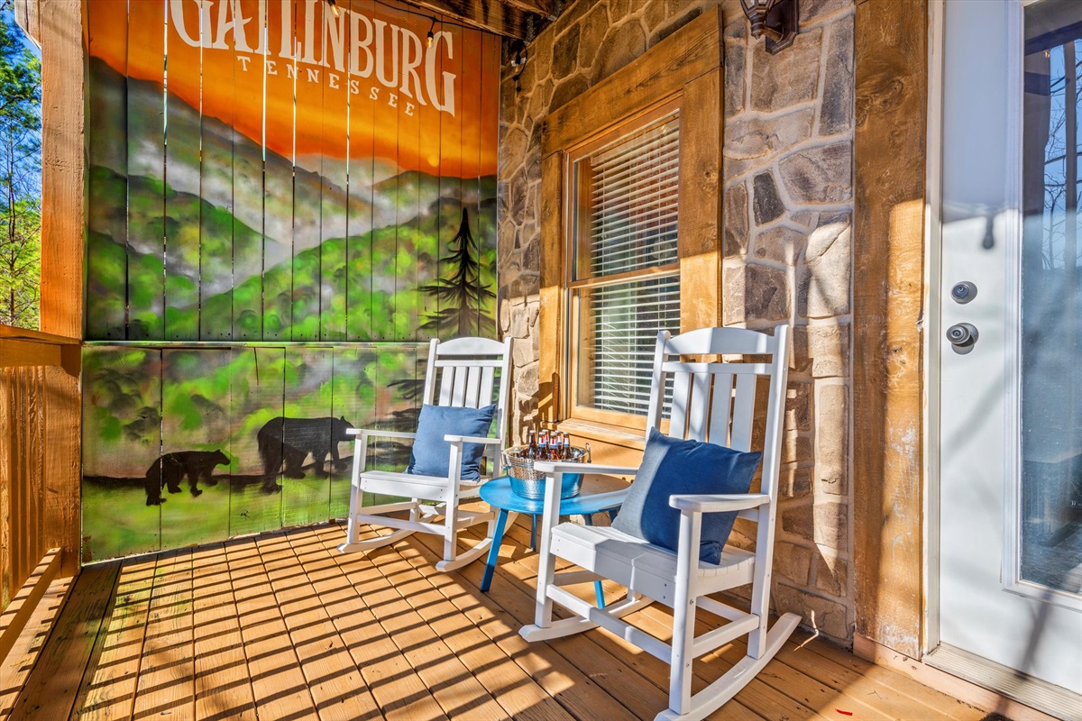 A local artist painted this mural. Snap and share!