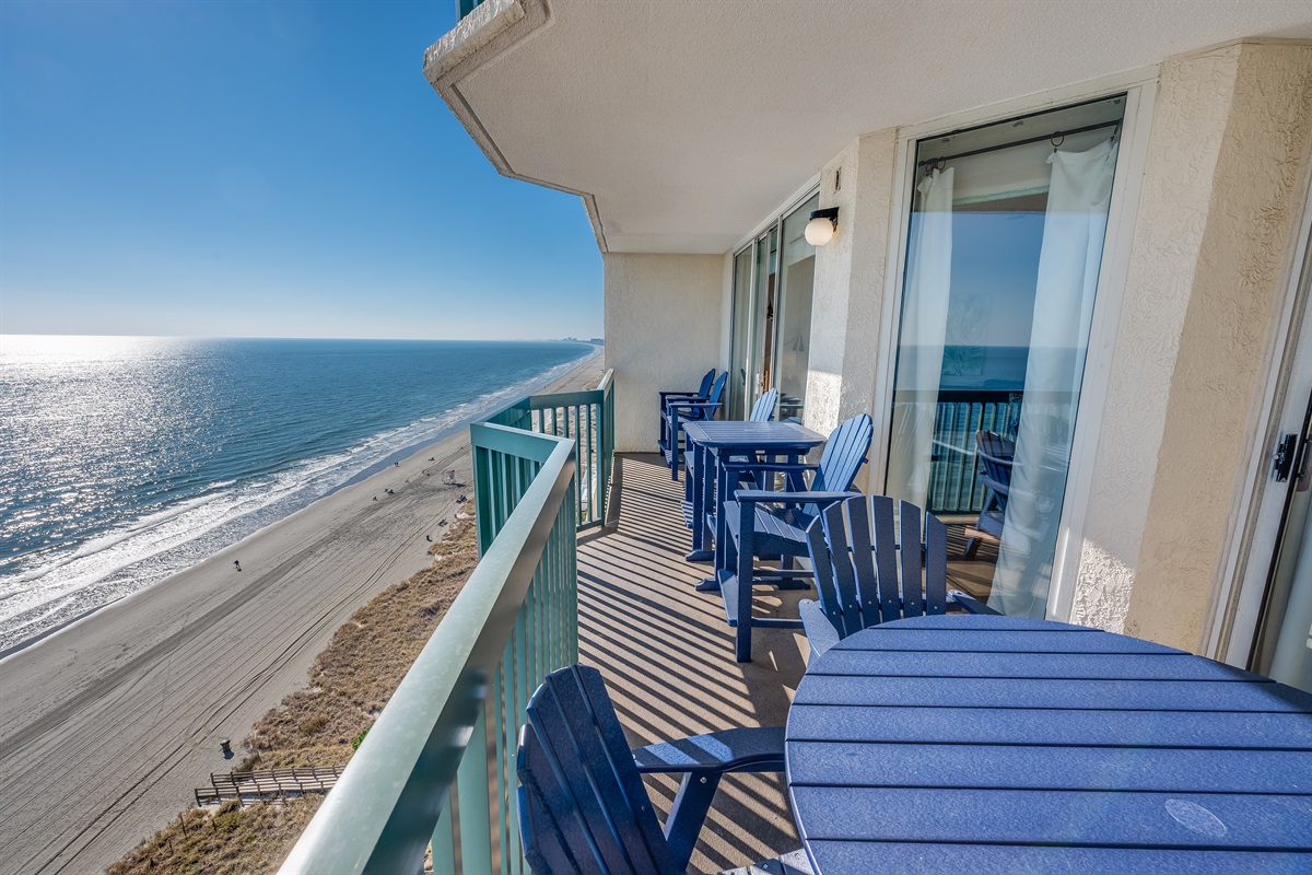 Amazing View from the Balcony!