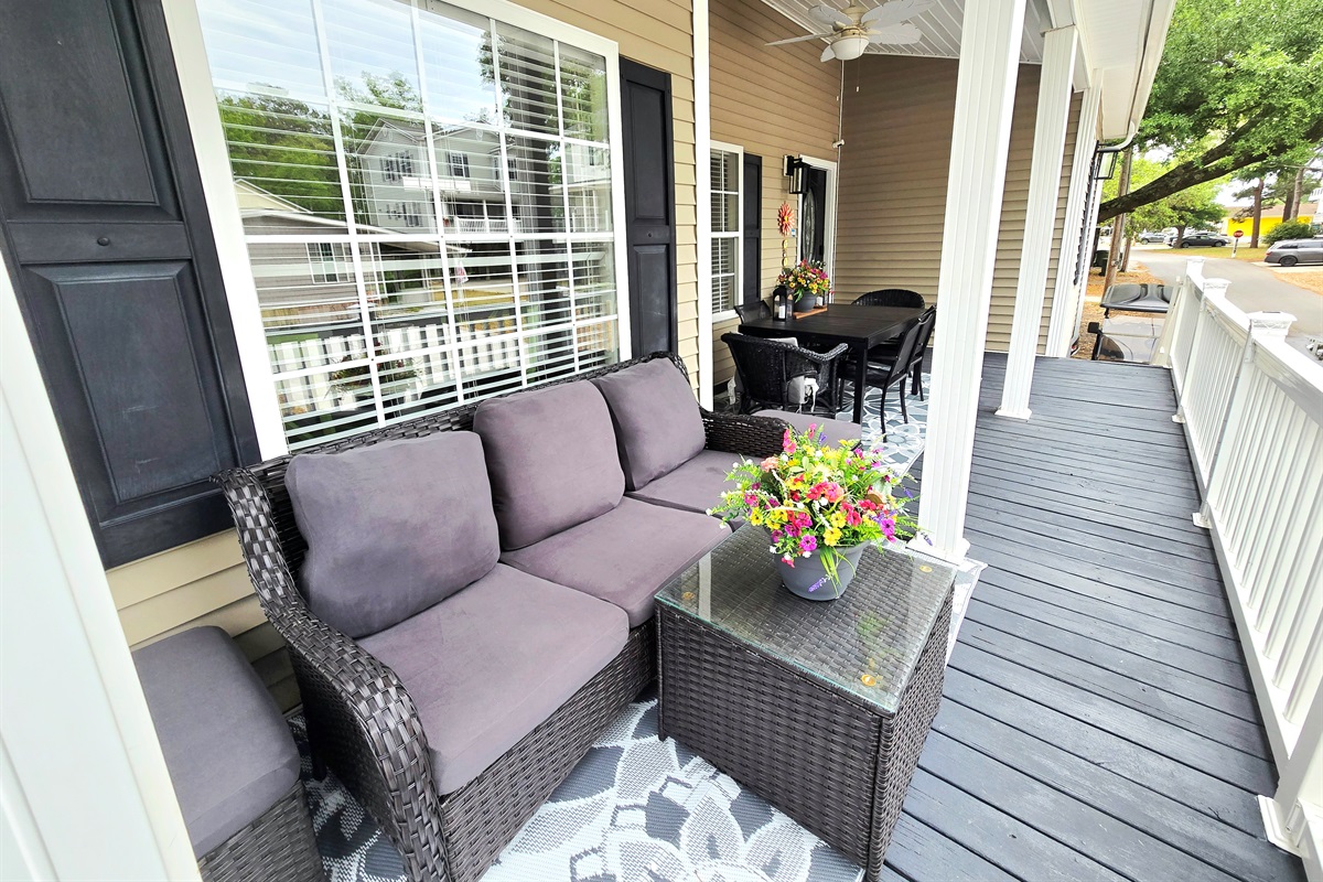 Covered Lounge Area