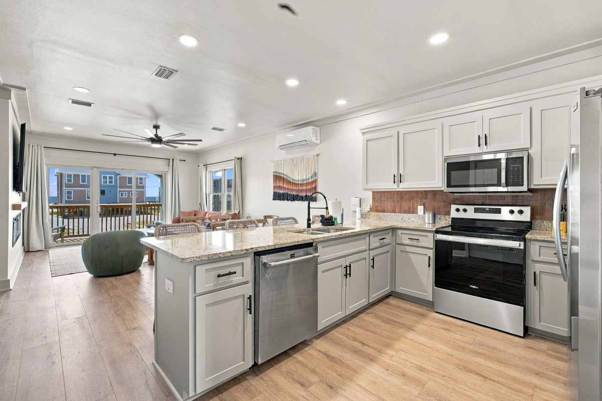 Bright culinary haven ready for memorable meals together.