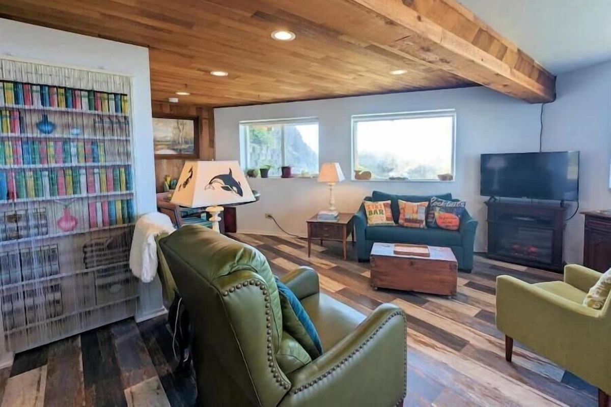 tv & electric fireplace