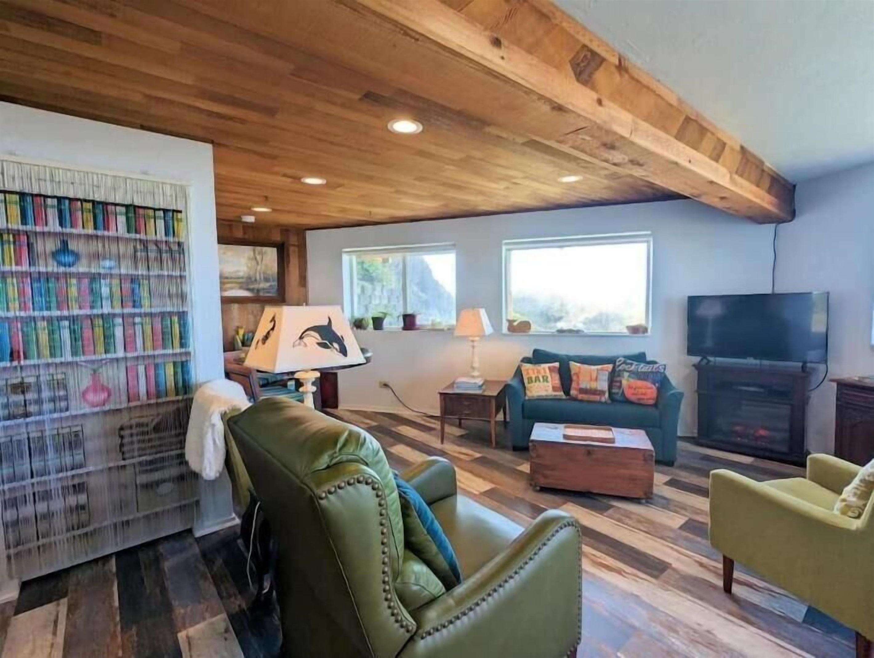 tv & electric fireplace