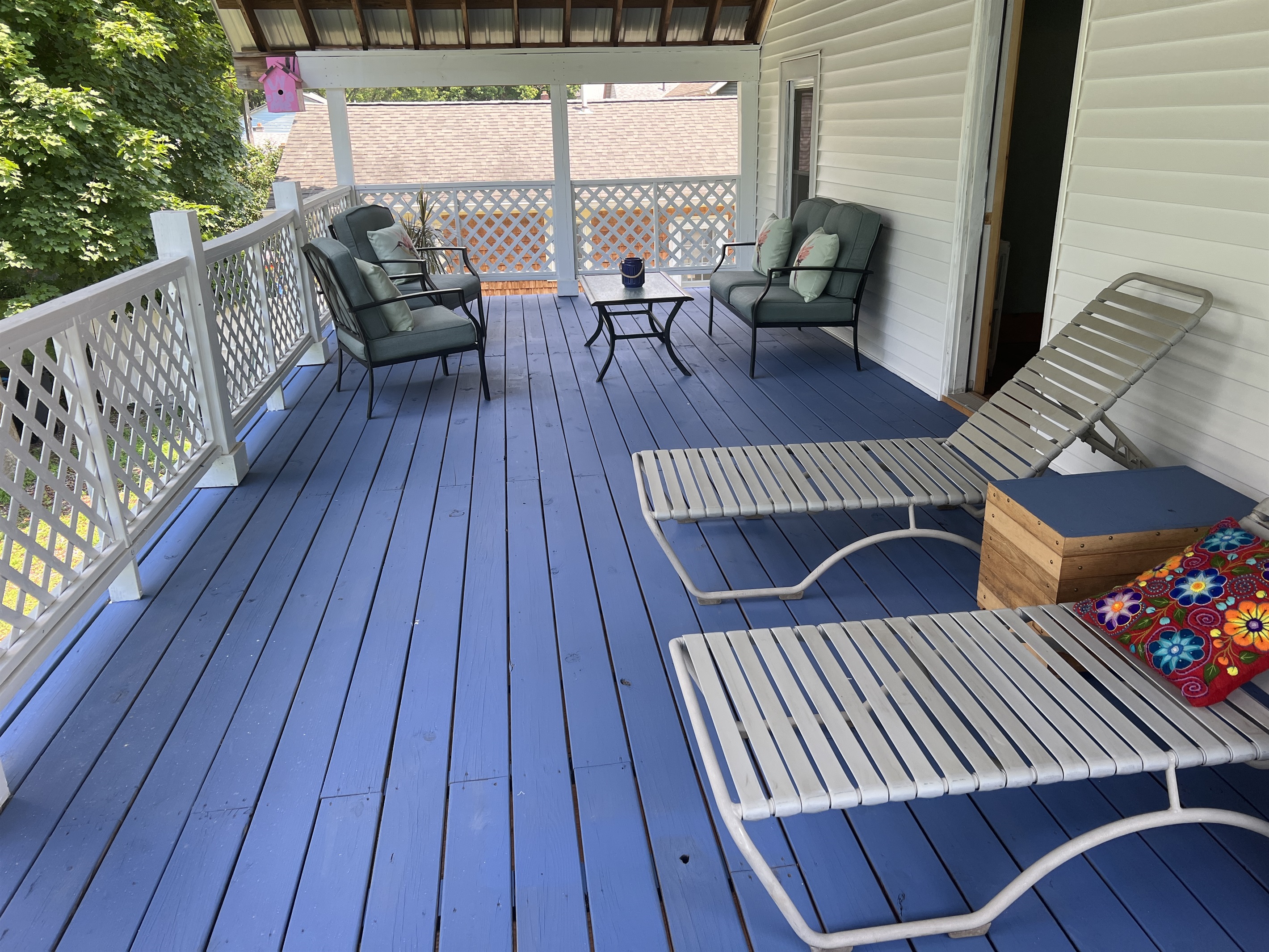 2nd floor back porch