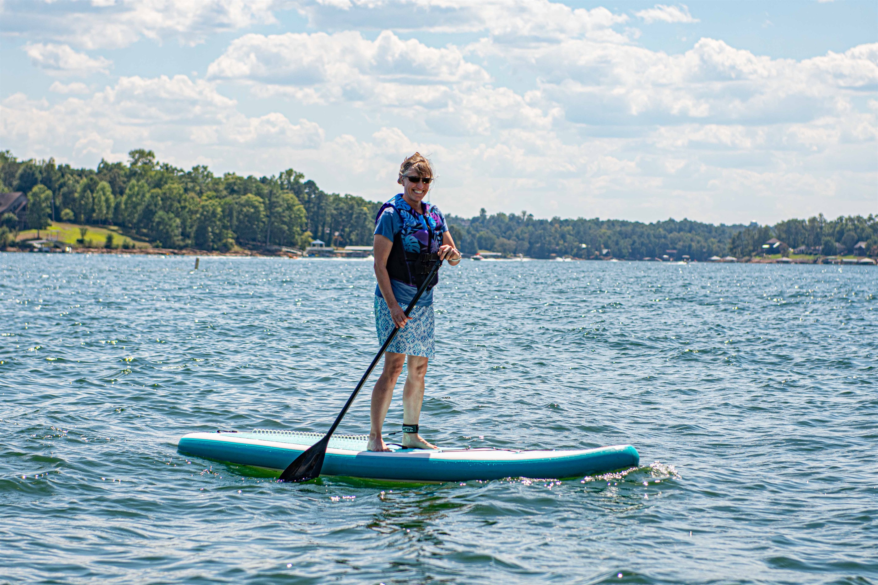 Imagine the morning sun on your shoulders as you paddle across the water.
