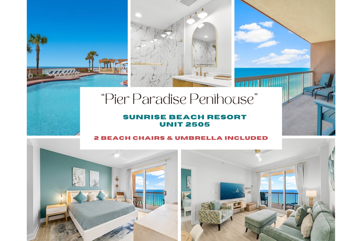 Pier Paradise Penthouse!