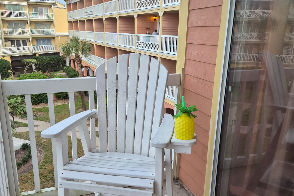 One of the two on the balcony - only thing missing is you!