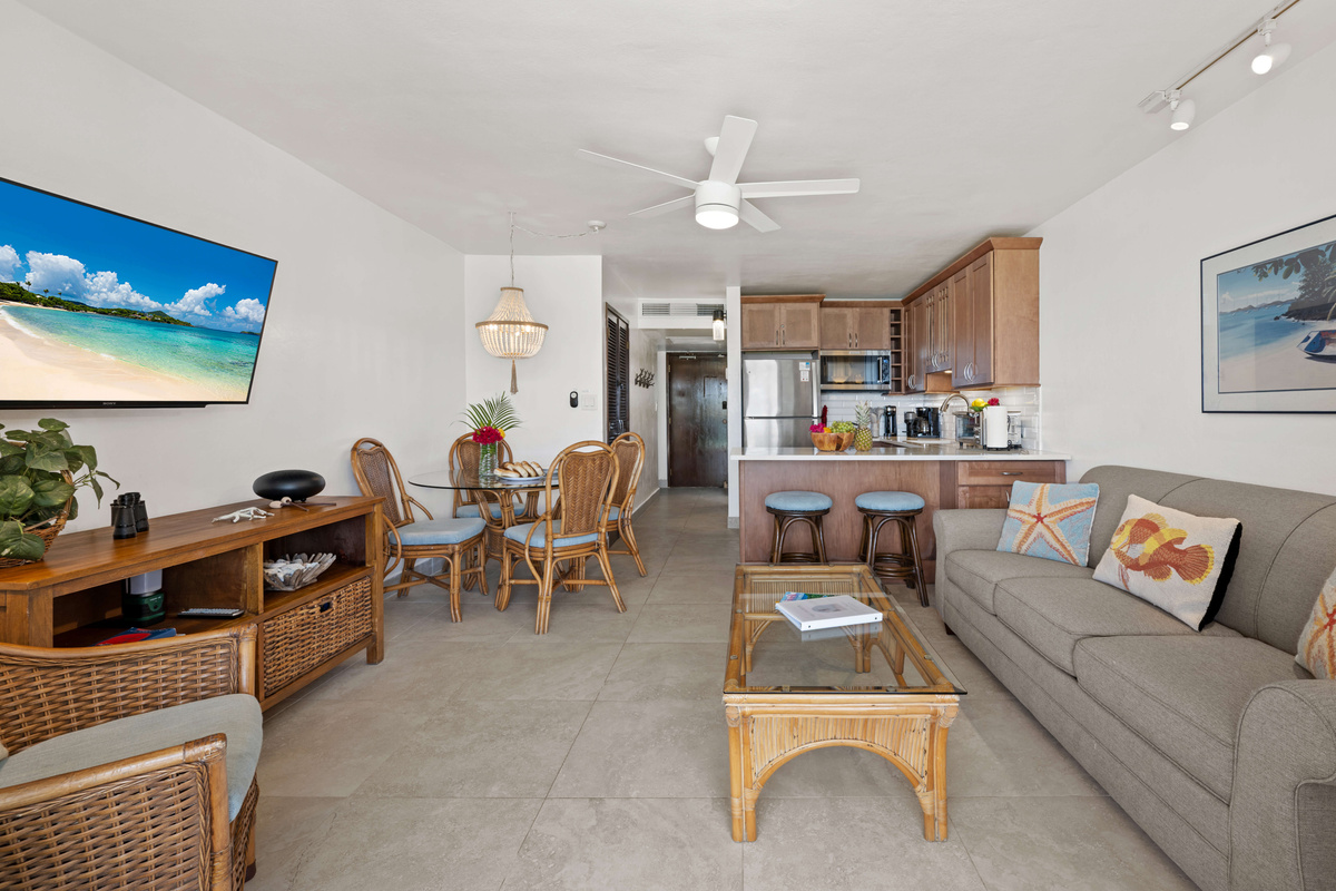 A welcoming space to relax, connect, and take in the beauty of St. Thomas.