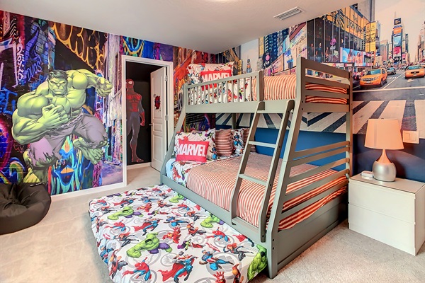 Avengers Theme Bedroom