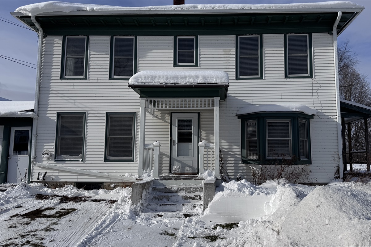 Exterior of the house as you pull up from the street