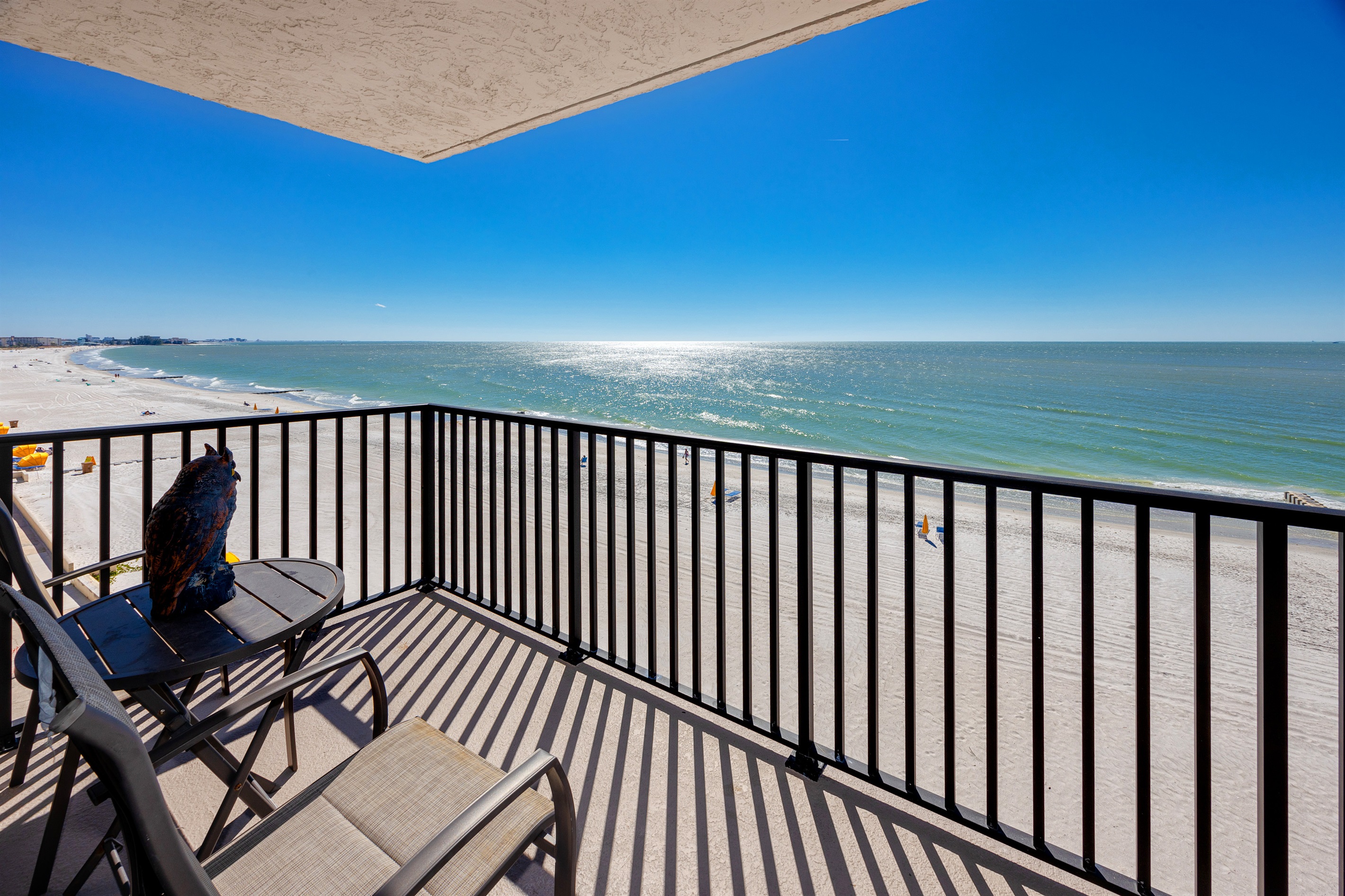 Panoramic Views of the Sand and Gulf