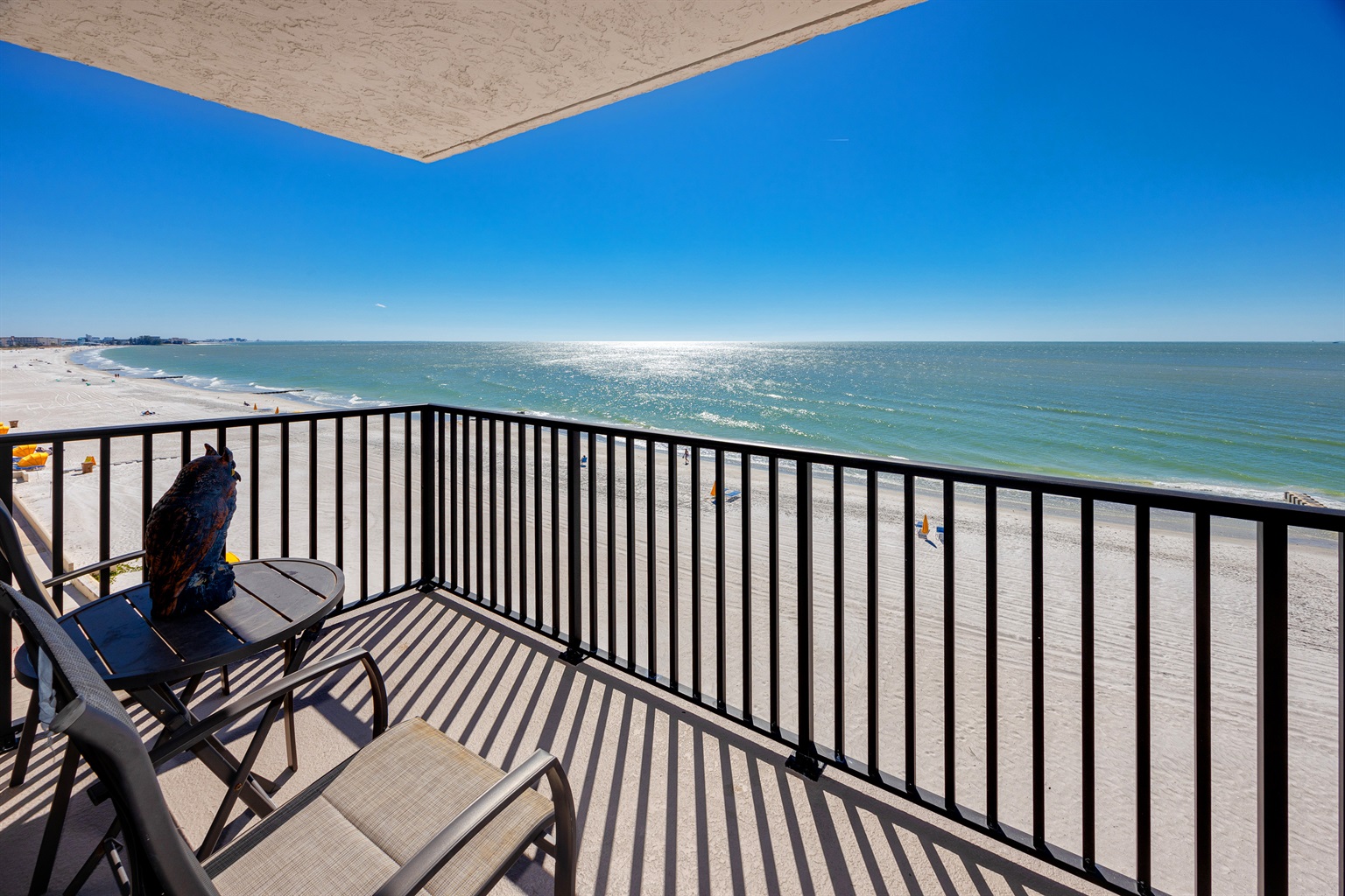 Panoramic Views of the Sand and Gulf