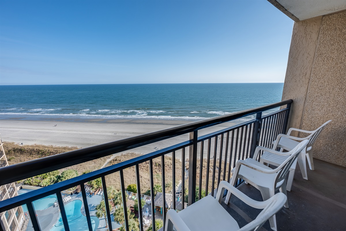 Amazing View from the Balcony!