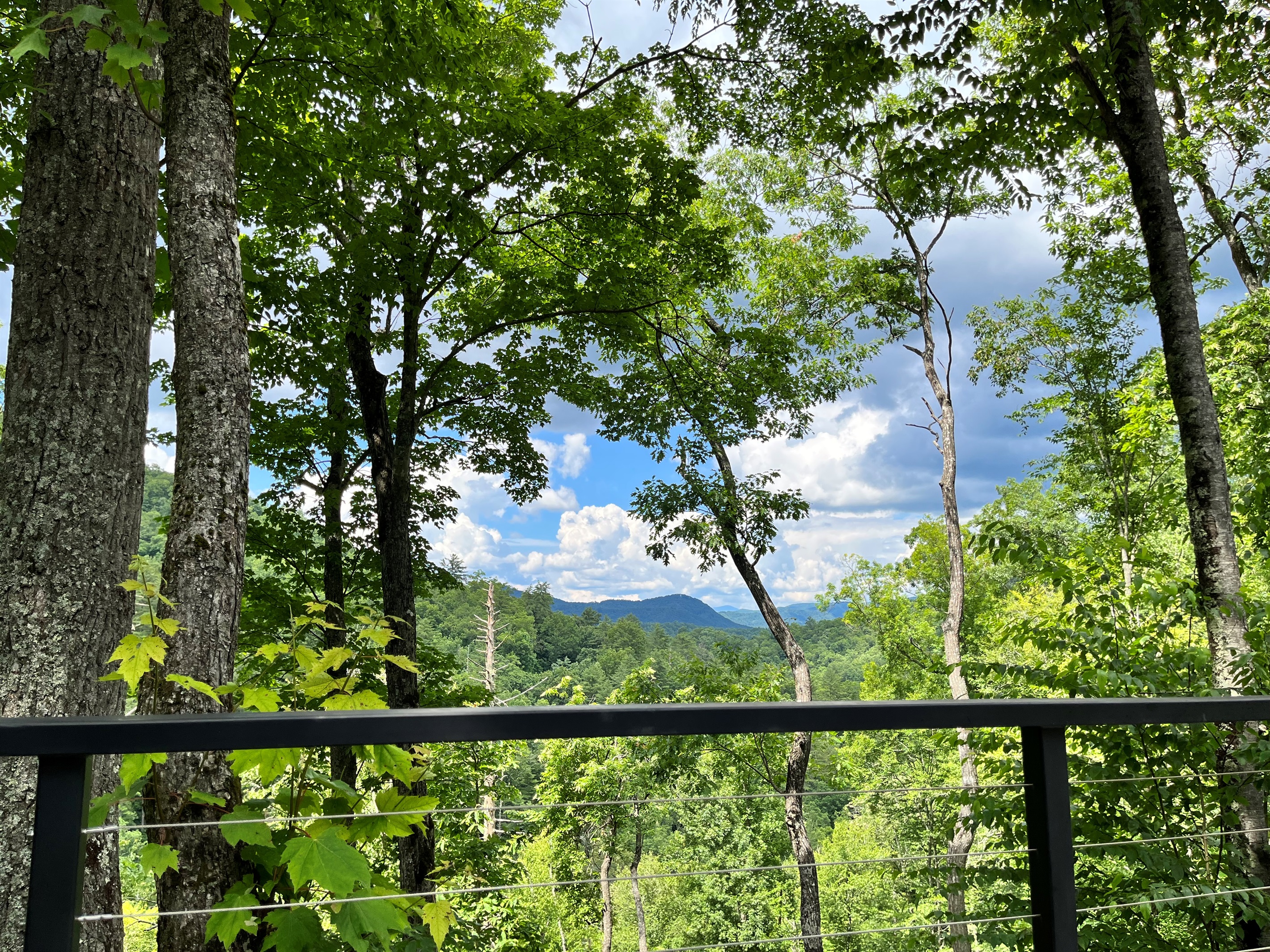Take in sweeping long-range views from the deck and let the quiet mountain setting do the rest. Fresh air, layered ridgelines, and total peace- exactly what you came for.