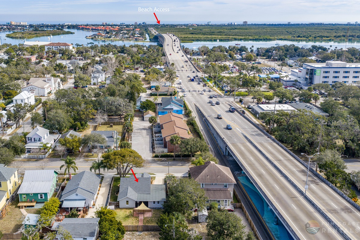 Perfectly located just a short drive to the beach access!