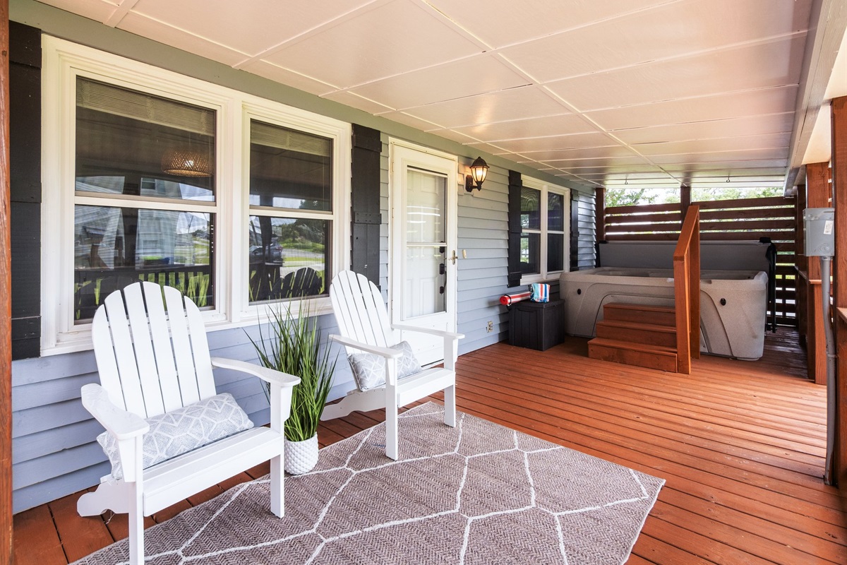 Relax on the porch