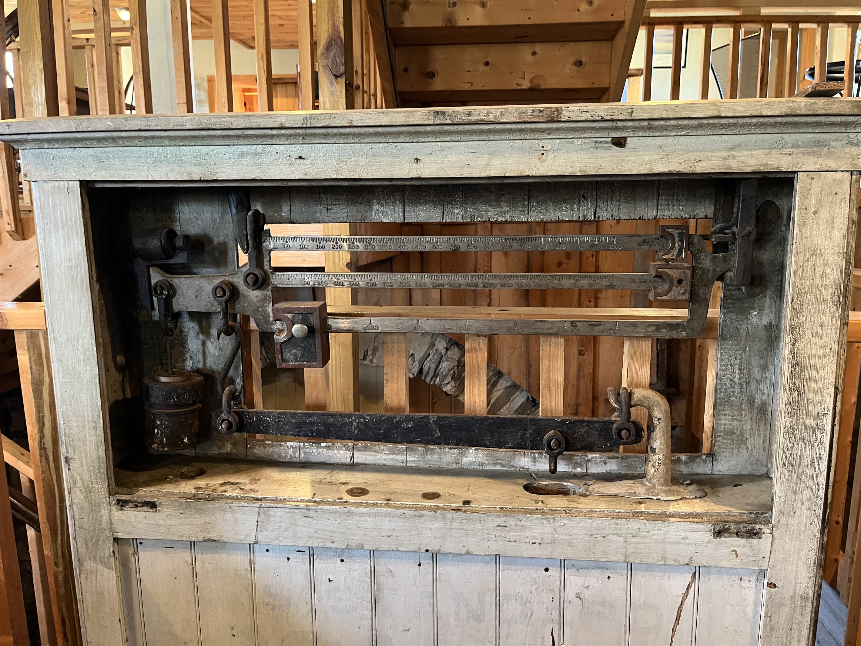 Old scale used in the Mill