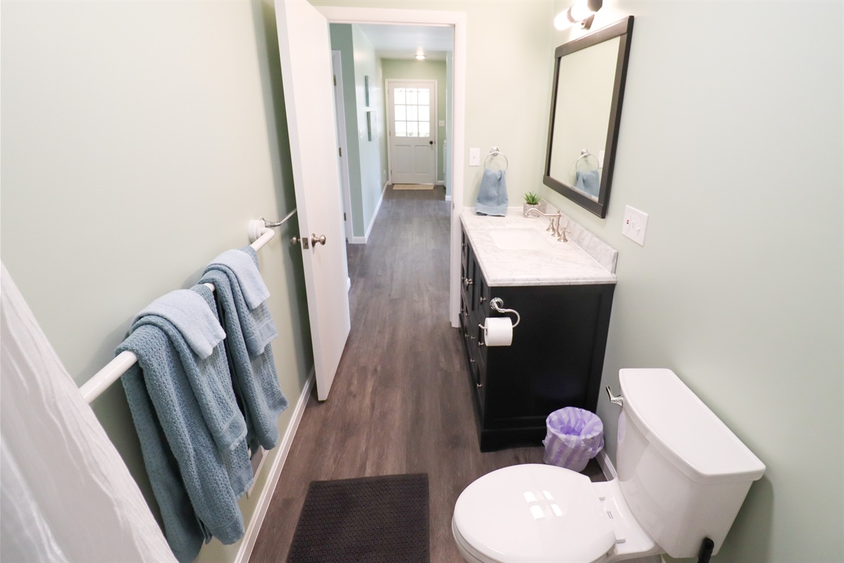 Clean, simple, and stocked with essentials for your stay.