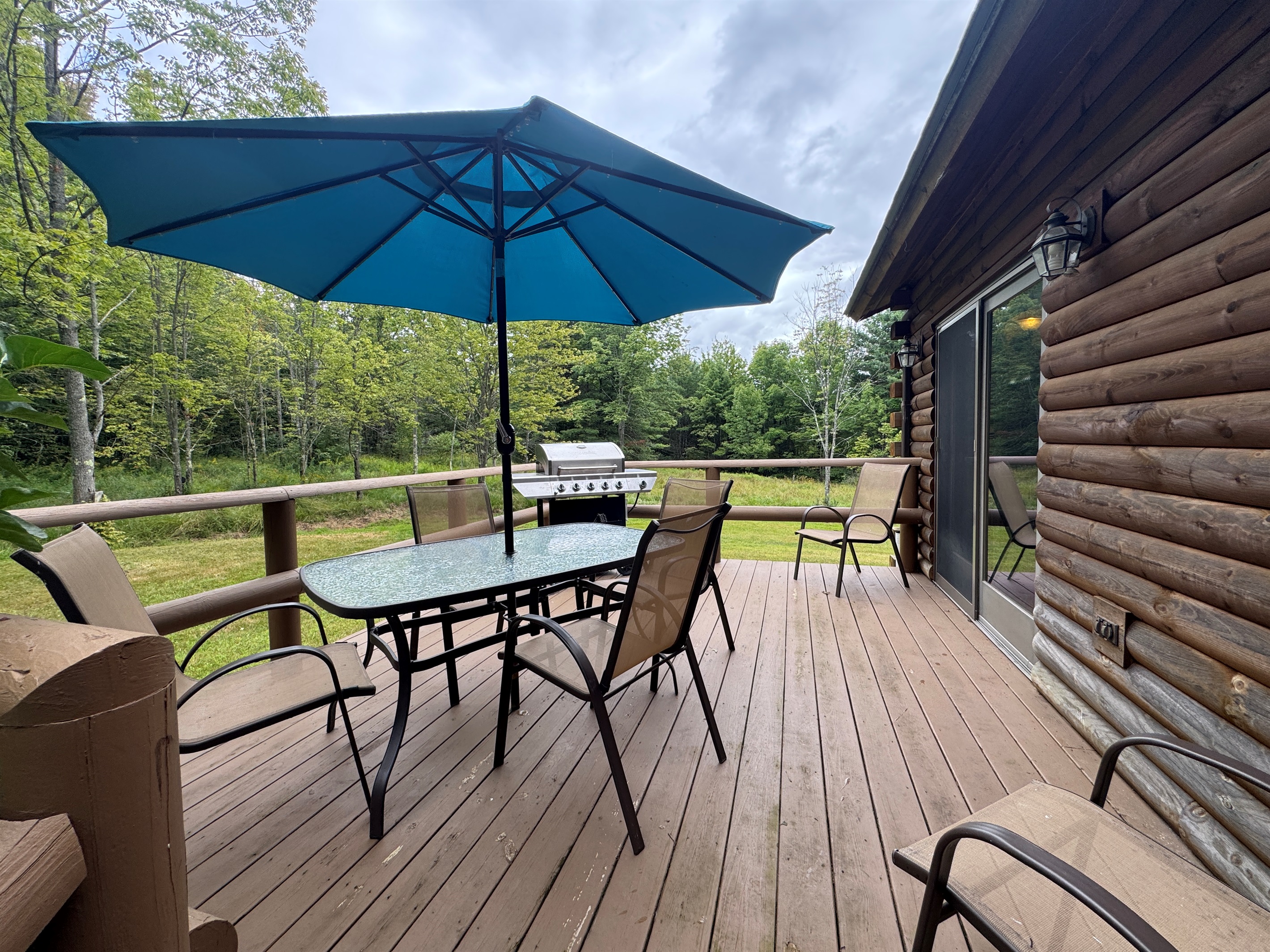 Rear deck at The Trading Post