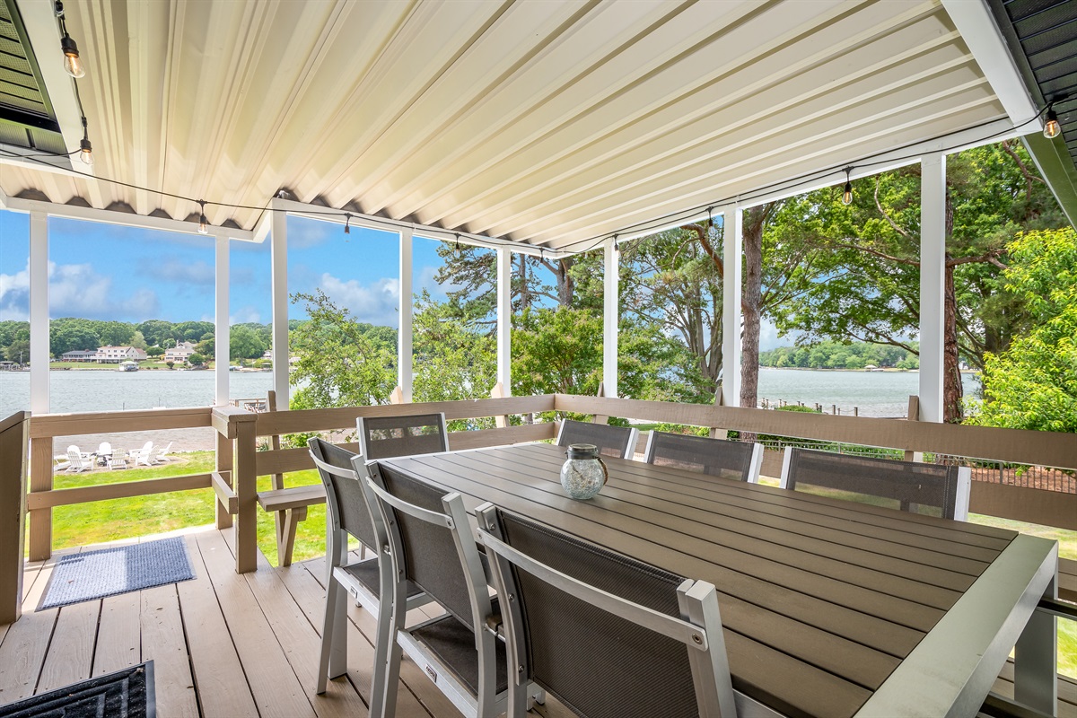 Dining on the Deck