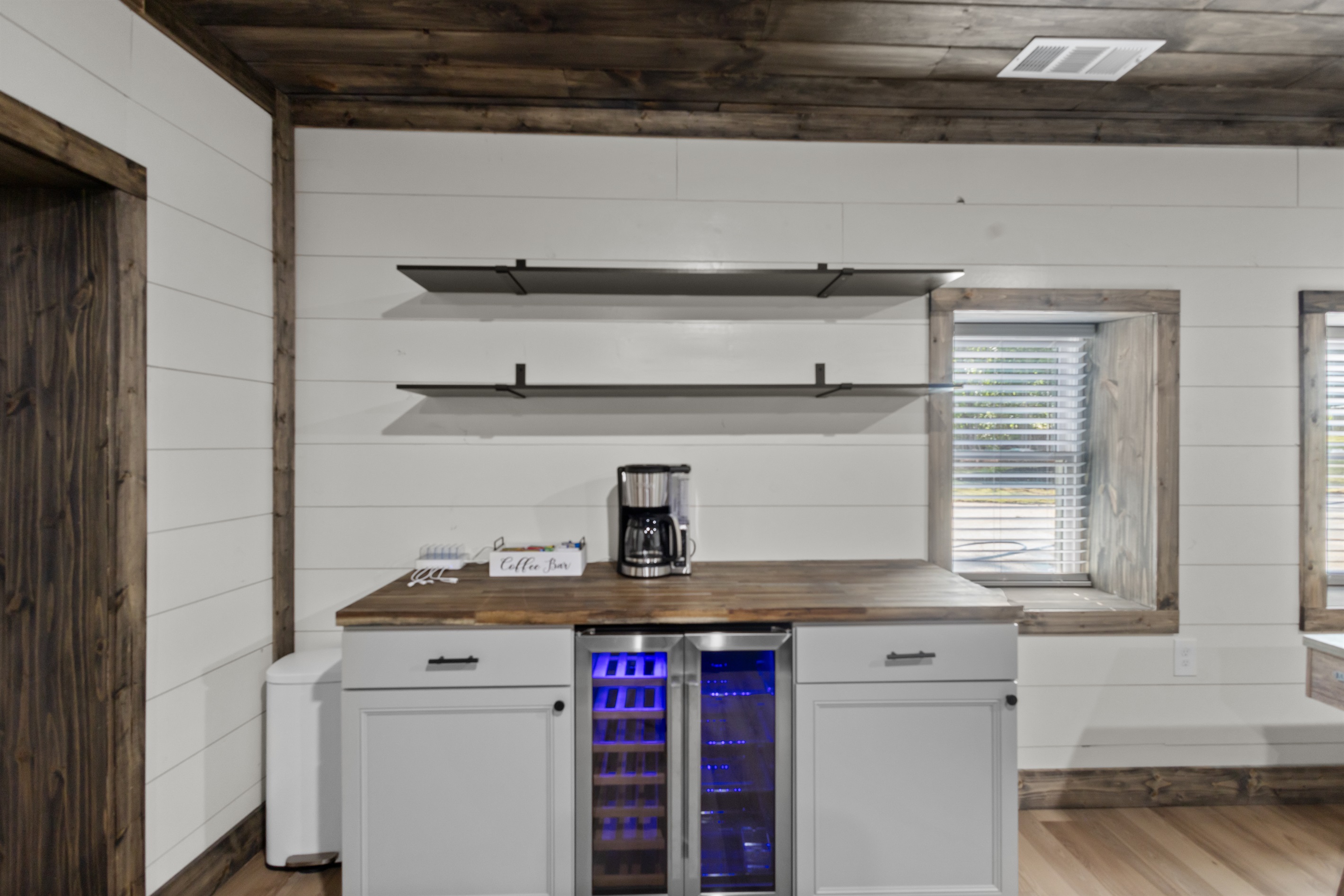 Coffee Bar & Beverage Area