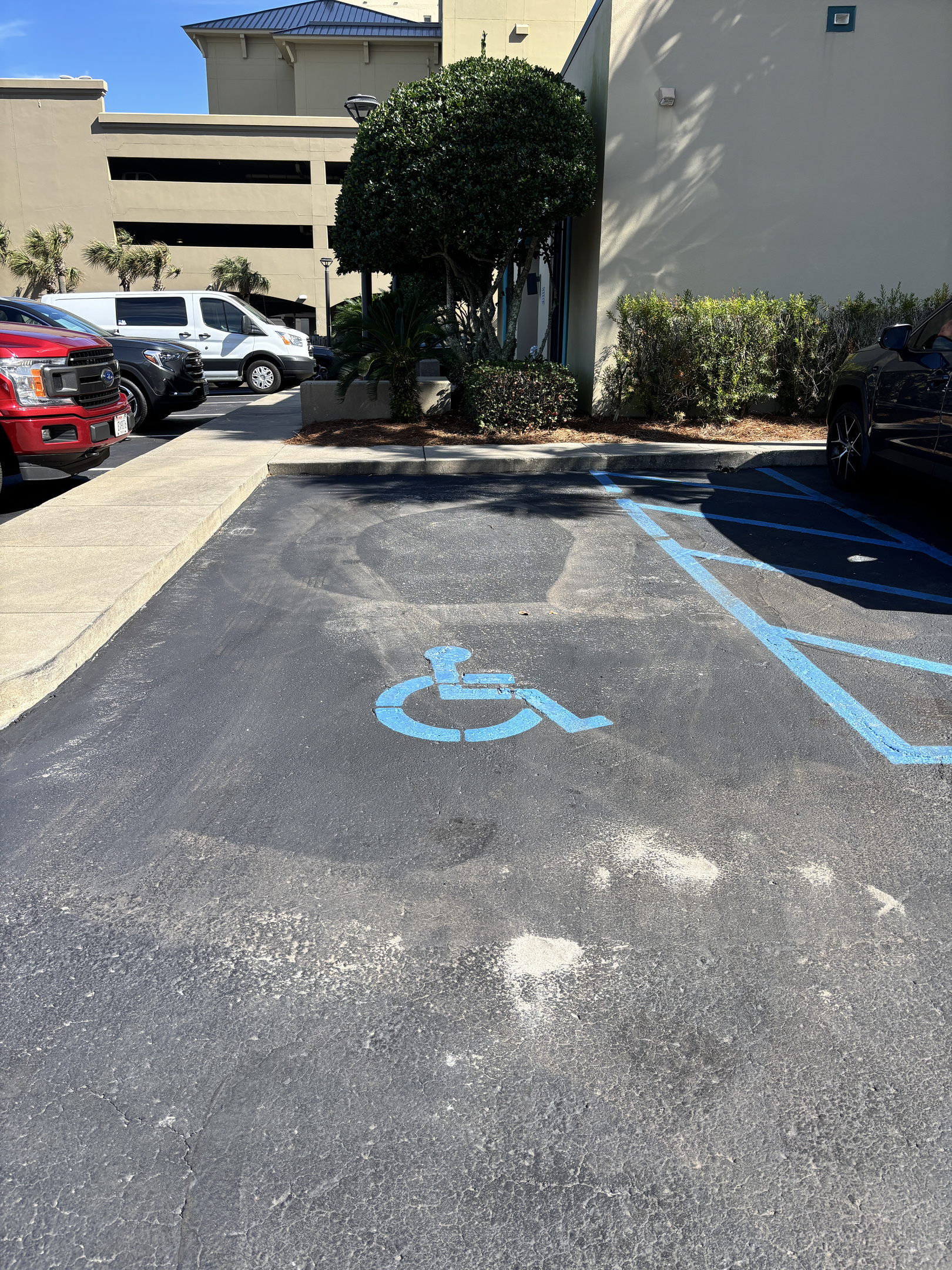 Accessible Parking Spots Available
