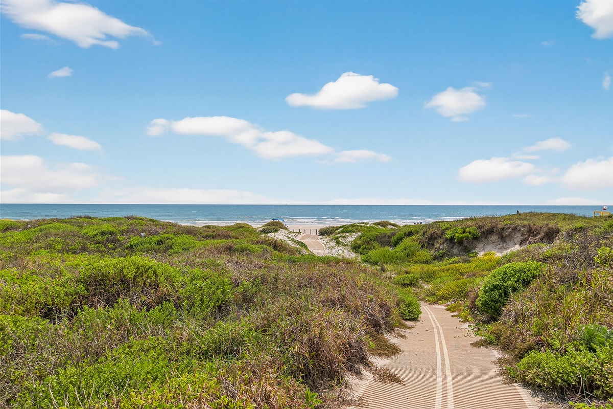 Continued Private Path to Beach