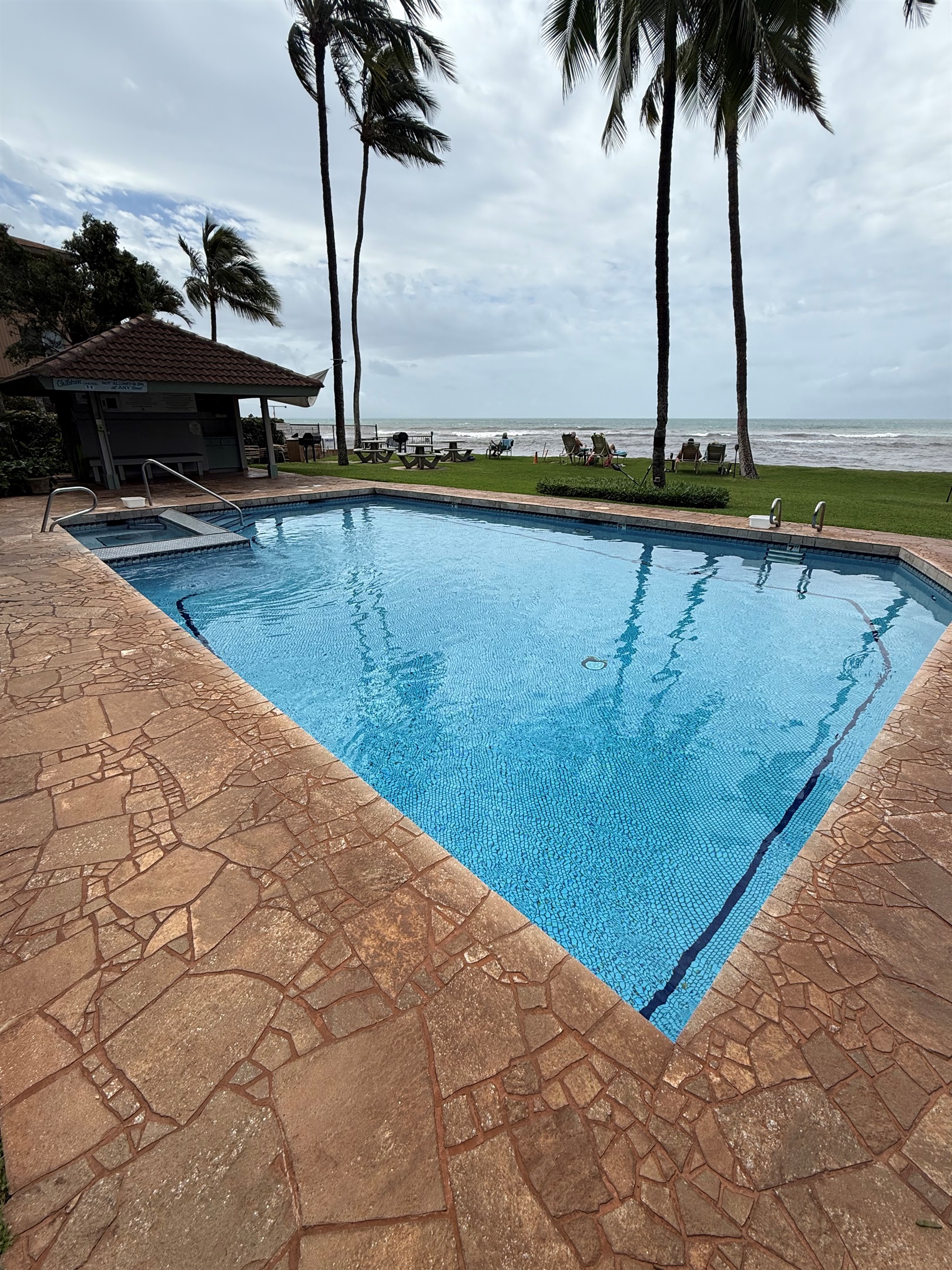 Pool is always sparling clean